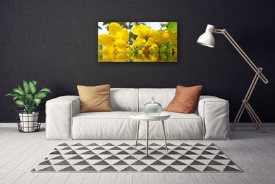 Photo sur toile Fleurs floral jaune