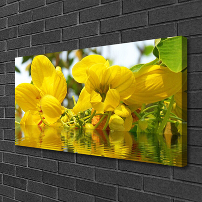 Photo sur toile Fleurs floral jaune