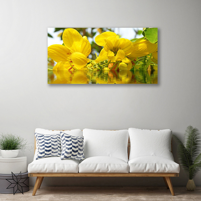 Photo sur toile Fleurs floral jaune