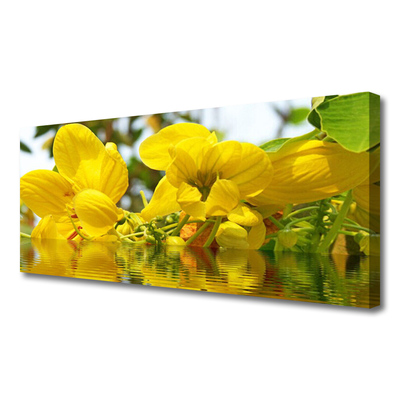 Photo sur toile Fleurs floral jaune