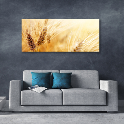 Photo sur toile Blé floral jaune