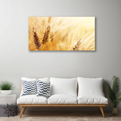 Photo sur toile Blé floral jaune