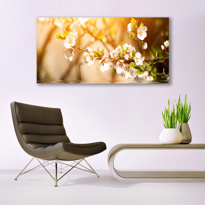 Photo sur toile Fleurs floral blanc