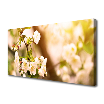 Photo sur toile Fleurs floral blanc