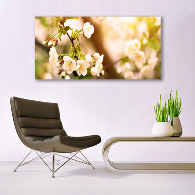 Photo sur toile Fleurs floral blanc