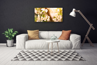 Photo sur toile Fleurs floral blanc