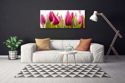 Photo sur toile Tulipes floral rouge