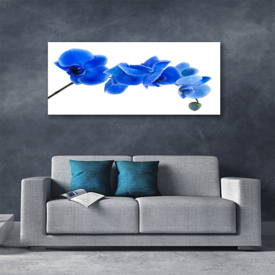 Photo sur toile Fleur floral bleu