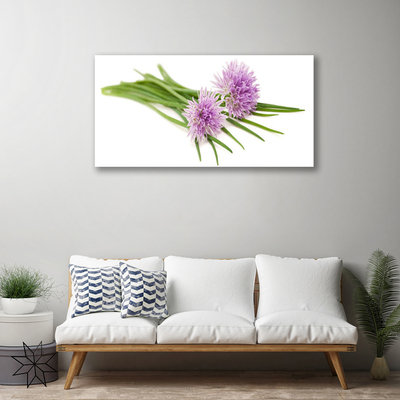 Photo sur toile Fleurs floral rose. Vert