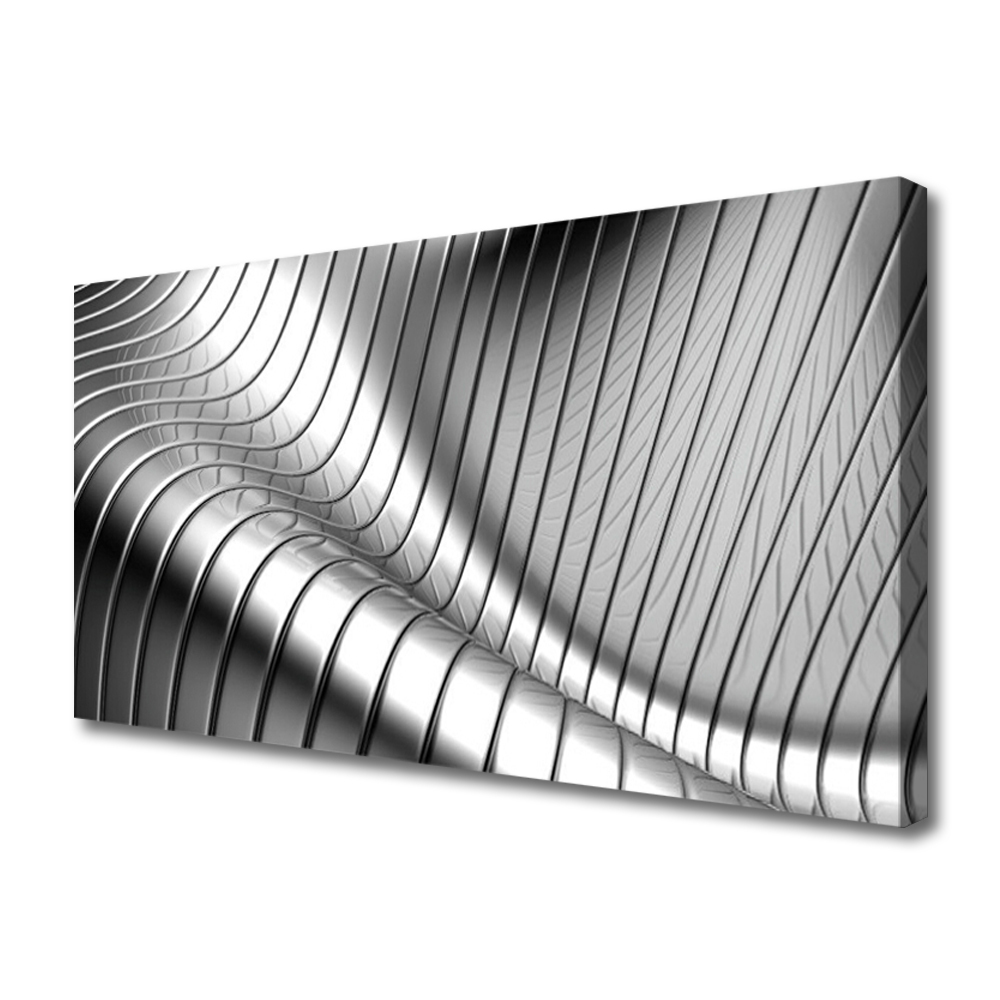 Photo sur toile Abstrait art argent