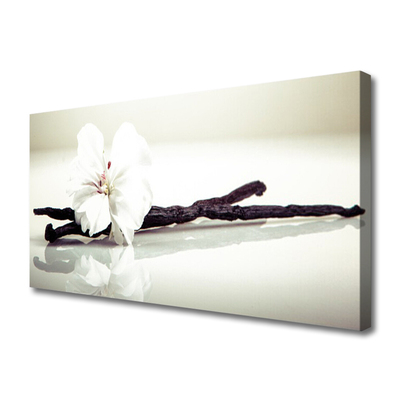 Photo sur toile Fleur floral blanc