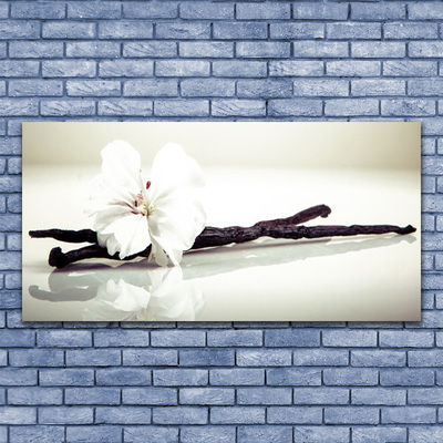 Photo sur toile Fleur floral blanc