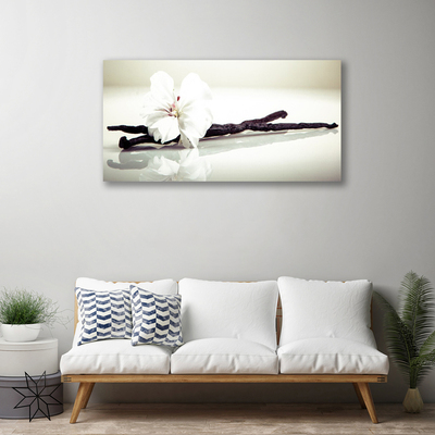 Photo sur toile Fleur floral blanc