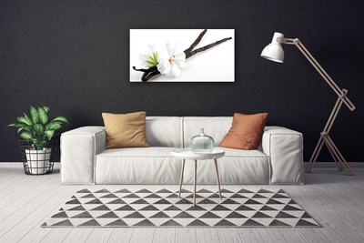 Photo sur toile Fleur floral blanc