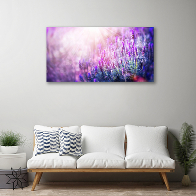 Photo sur toile Fleurs floral rose violet