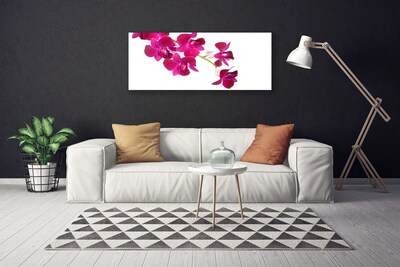 Photo sur toile Fleurs floral rouge