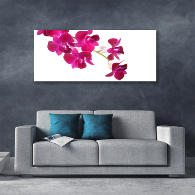 Photo sur toile Fleurs floral rouge