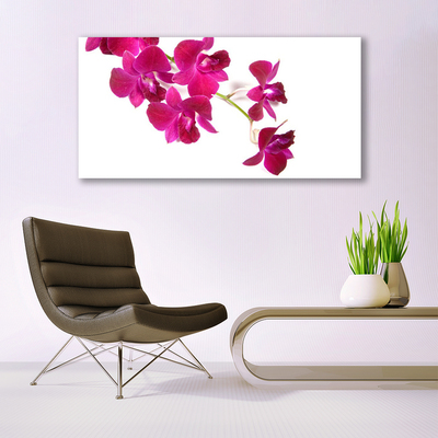 Photo sur toile Fleurs floral rouge