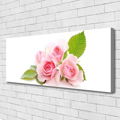 Photo sur toile Roses floral rose