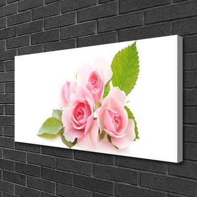 Photo sur toile Roses floral rose