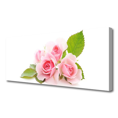 Photo sur toile Roses floral rose