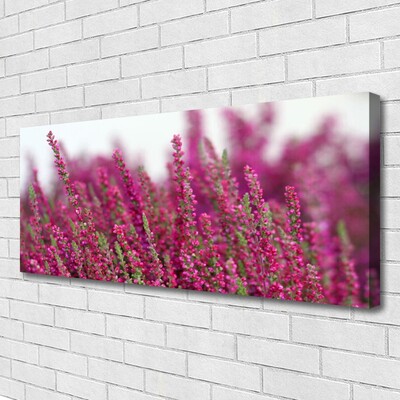 Photo sur toile Fleurs floral rouge vert