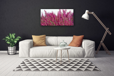 Photo sur toile Fleurs floral rouge vert