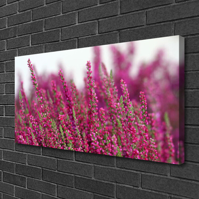 Photo sur toile Fleurs floral rouge vert