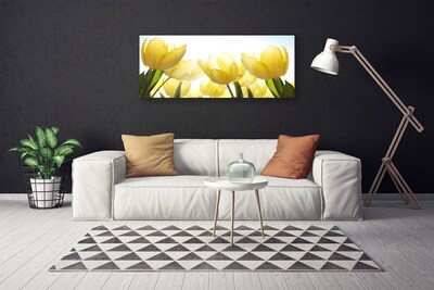 Photo sur toile Tulipes floral jaune