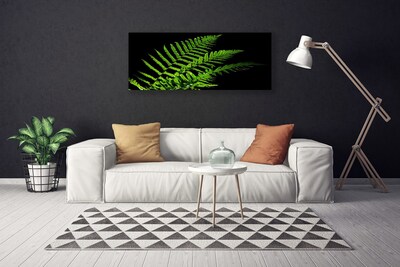 Photo sur toile Feuilles floral vert