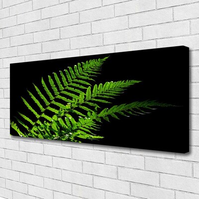 Photo sur toile Feuilles floral vert