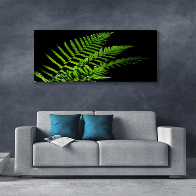 Photo sur toile Feuilles floral vert