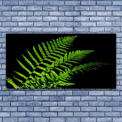 Photo sur toile Feuilles floral vert