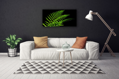 Photo sur toile Feuilles floral vert