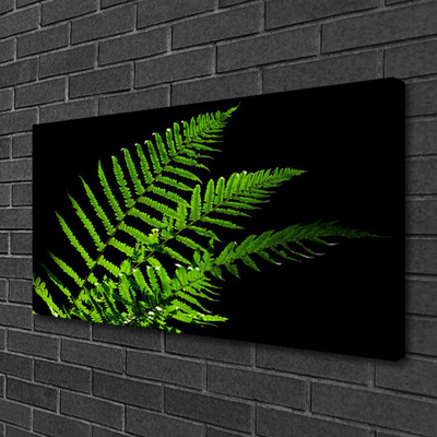 Photo sur toile Feuilles floral vert