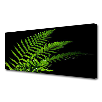 Photo sur toile Feuilles floral vert