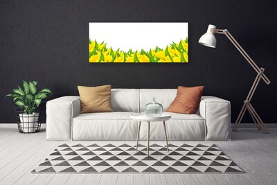 Photo sur toile Fleurs floral jaune