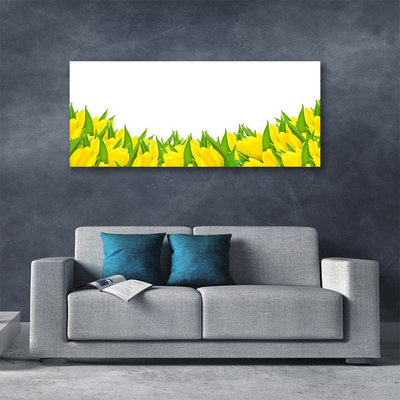 Photo sur toile Fleurs floral jaune