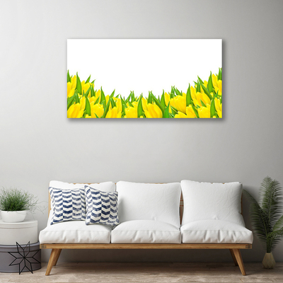 Photo sur toile Fleurs floral jaune