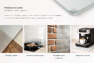 Couvre plaque de cuisson Double semi-transparente