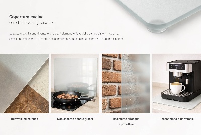 Couvre plaque de cuisson Double semi-transparente