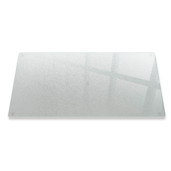 Protège plaque de cuisson Rectangulaire semi-transparente