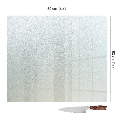 Protège plaque de cuisson Rectangulaire semi-transparente