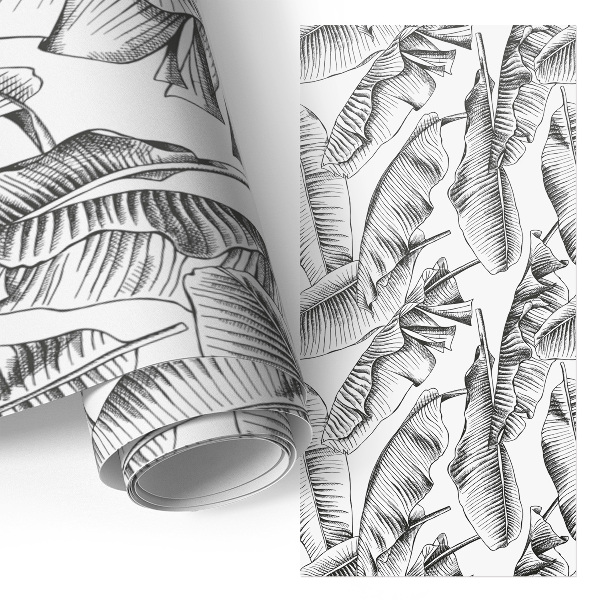 Sticker sur meuble Feuilles de bananier