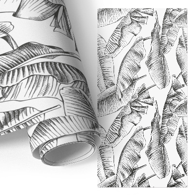 Sticker sur meuble Feuilles de bananier