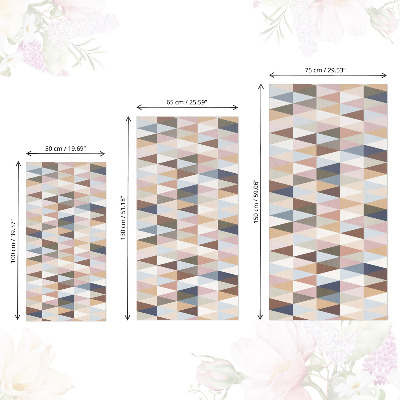 Papier à coller sur meuble Géométrie pastel