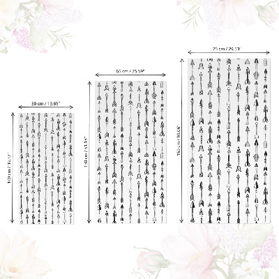 Papier à coller sur meuble Formes de flèches