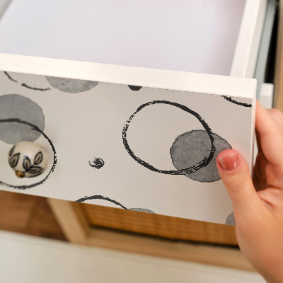 Film adhésif pour meuble Cercles créatifs