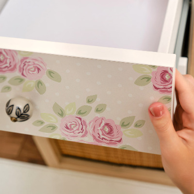 Sticker sur meuble Motif floral