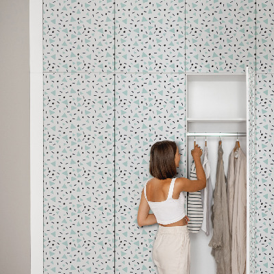 Papier à coller sur meuble Motif géométrique